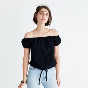 Madewell Melody off-the-shoulder top